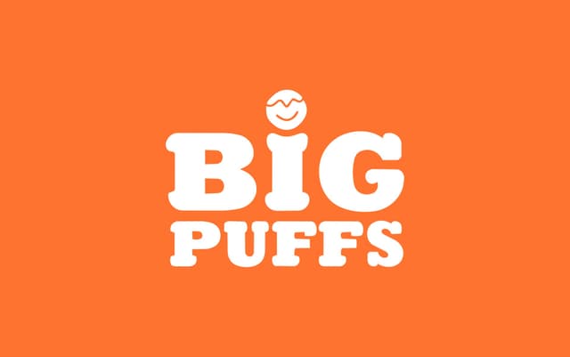 Big Puffs: Playful pastry and café brand with a modular system across sub-brands